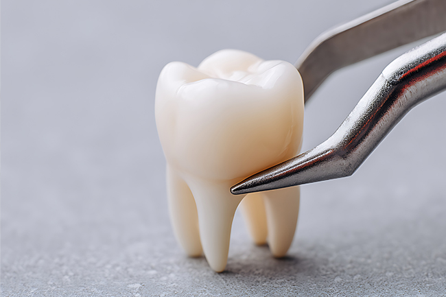 口腔外科認定医による親知らずの抜歯